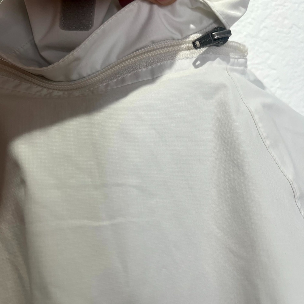 Eddie‎ Bauer Weatheredge Rain Jacket Womens S White Gray Mesh Lined Waterproof - Picture 14 of 16
